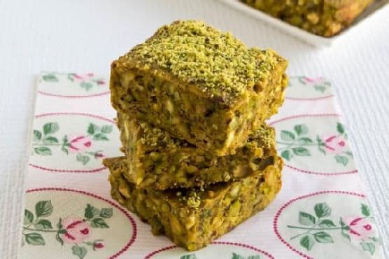 Gluten Free Butternut Squash Pistachio Bars image