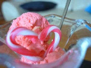 Candy Cane Chocolate Ice Cream image