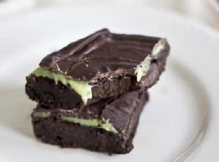 Healthy Mint Brownies image
