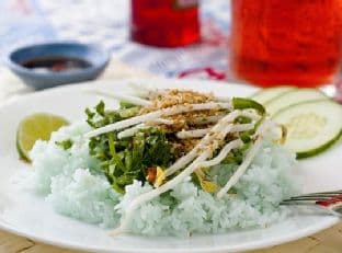 Kerabu Rice (Rice Salad) image