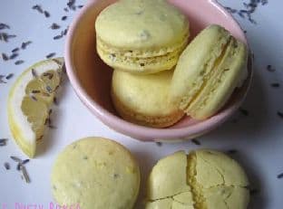 Lavender Tea With Lemon French Macarons image