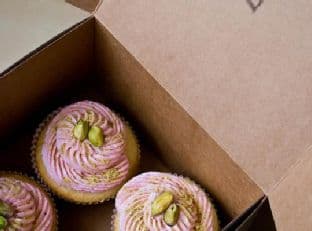 Rosewater-Pistachio Cupcakes image