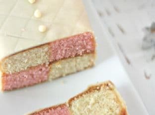 Traditional Battenberg Cake image
