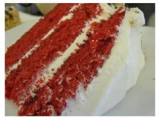 Vip Red Velvet Rope Cake image