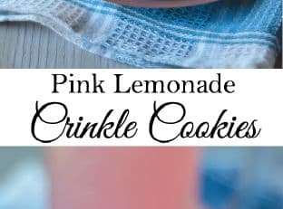 Pink Lemonade Crinkle Cookies image
