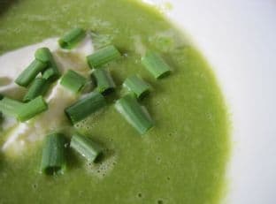 Asparagus and Pea Soup: Real Convenience Food image