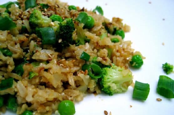 Cauliflower, Brown Rice, and Vegetable Fried Rice image